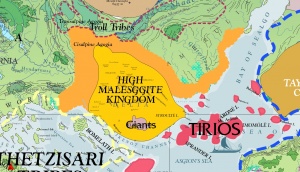extent of the High Kingdom of Malesgg